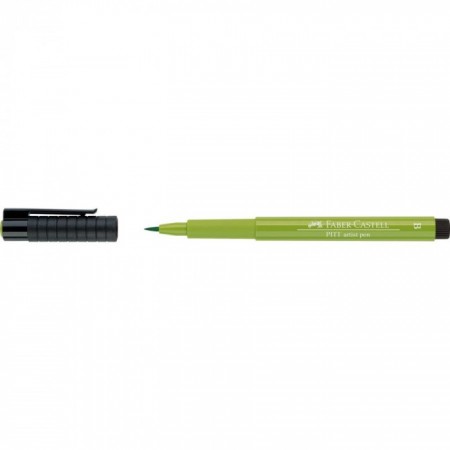 India ink Pitt Artist Pen B may green